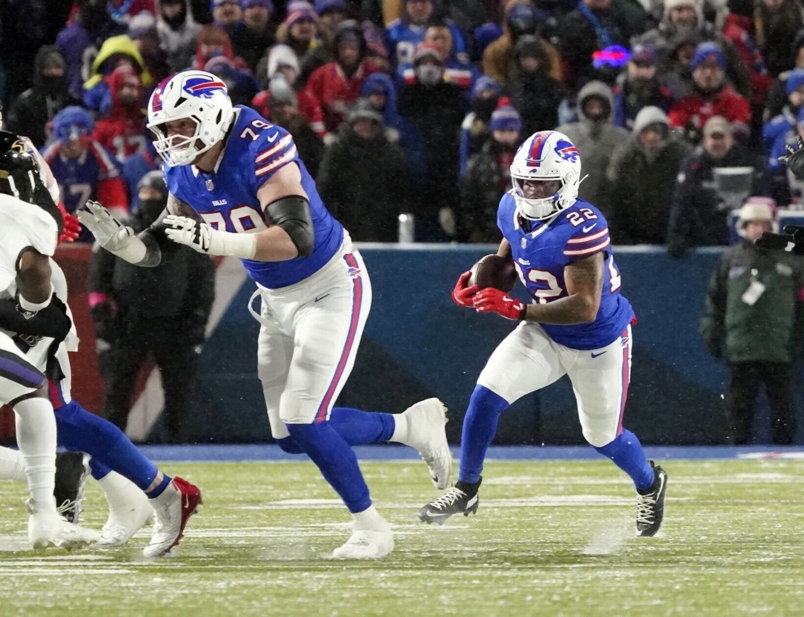 Bills Ravens NFL Playoff Football